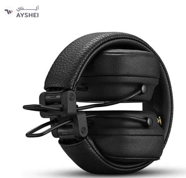 Marshall Major IV Foldable Bluetooth Wired/Wireless 80+ Hours of Playtime Headphones Black