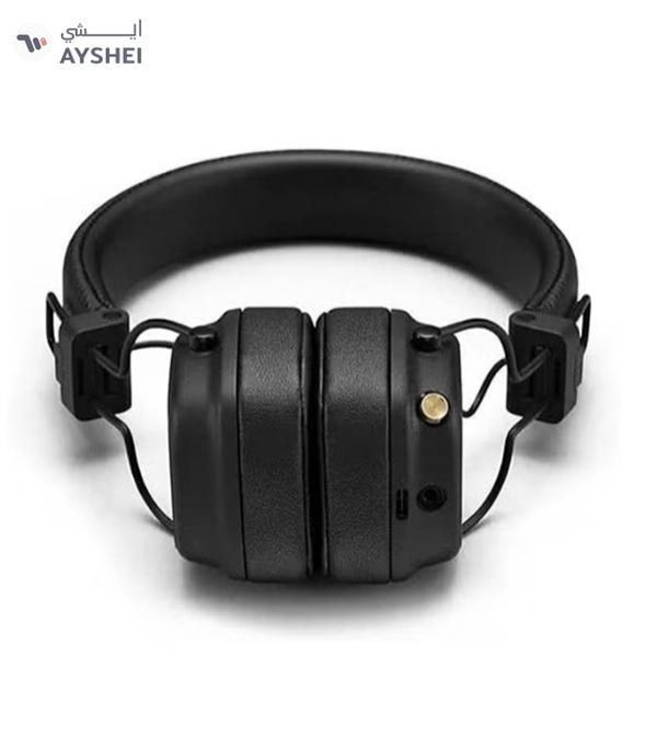 Marshall Major IV Foldable Bluetooth Wired/Wireless 80+ Hours of Playtime Headphones Black