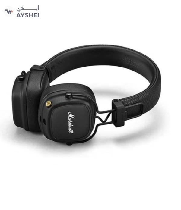 Marshall Major IV Foldable Bluetooth Wired/Wireless 80+ Hours of Playtime Headphones Black