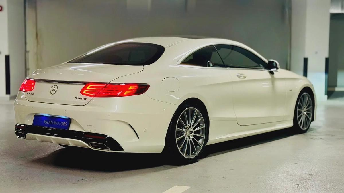 Mercedes-Benz S550 Coupe 4Matic, Edition 1, Designo, Immaculate condition.-4-4