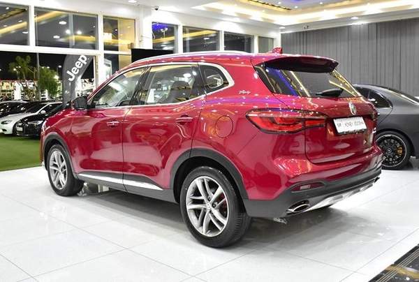 MG HS Trophy ( 2021 Model ) in Red Color GCC Specs