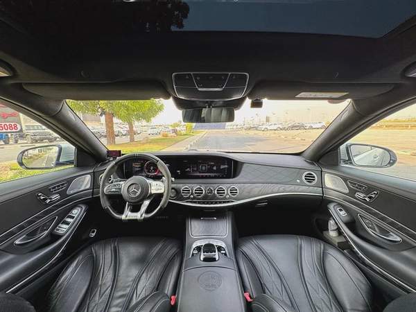 BENZ S63s AMG - 2018 - 6 BUTTONS - CLEAN CAR FRESH JAPAN IMPORT