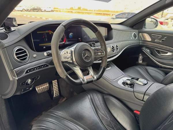 BENZ S63s AMG - 2018 - 6 BUTTONS - CLEAN CAR FRESH JAPAN IMPORT