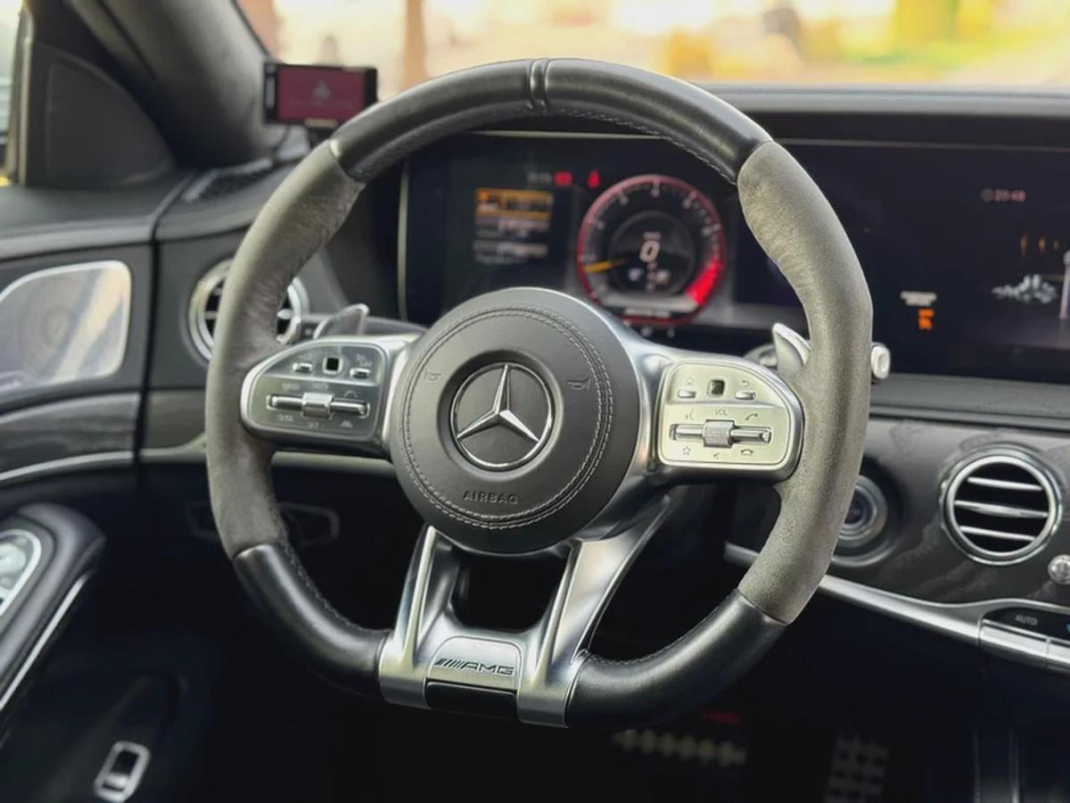 BENZ S63s AMG - 2018 - 6 BUTTONS - CLEAN CAR FRESH JAPAN IMPORT-18-18
