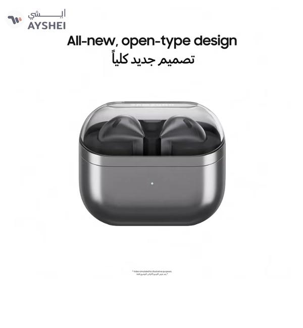 Samsung Galaxy Buds 3 Silver with Galaxy AI Powered Real-time Interpreter