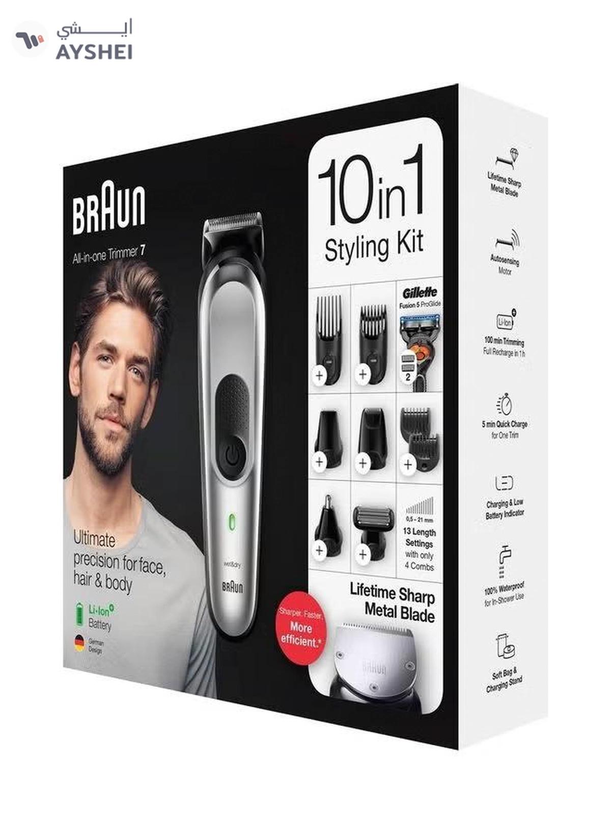 BRAUN All-In-one Trimmer MGK7220 Multicolour-1-1