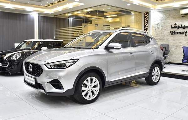 MG ZS ( 2022 Model ) in Silver Color GCC Specs