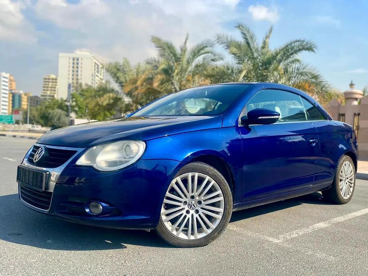 2009 VOLKSWAGEN EOS 2.0 TURBO CONVERTIBLE || GCC| || ACCIDENT FREE || PANORAMIC ROOF-1-1