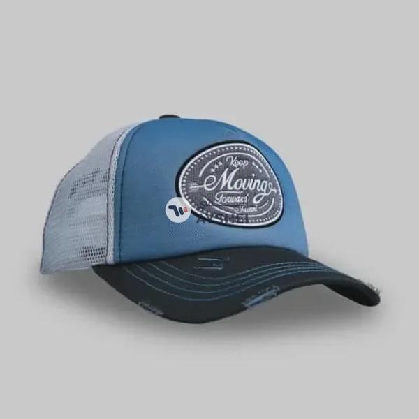 TH3 FUTURE -Fashion Style Best Keep Moving Forward Blue Grey