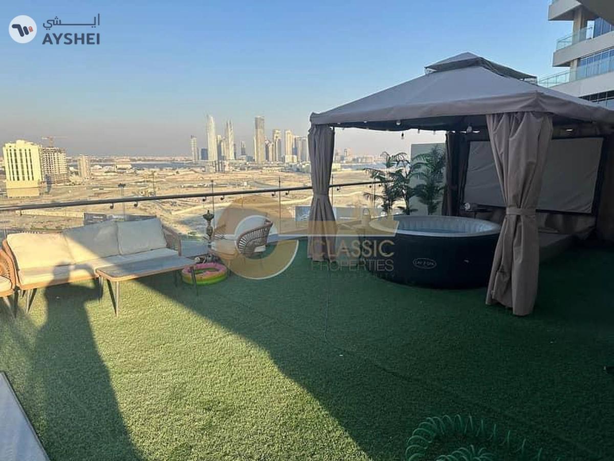 1BR + Maids | Spacious Terrace | Corner Unit-15-15