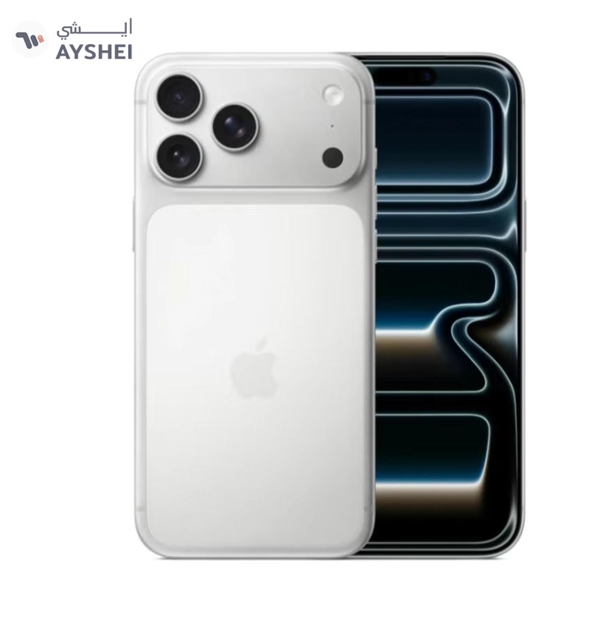 Apple iPhone 17 Pro Max 256 GB Silver 5G (eSim only) With FaceTime - International Version-0-portrait