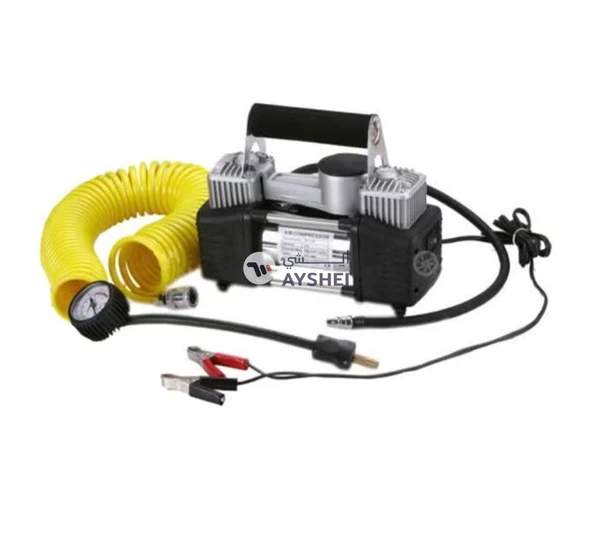Camel Tyre Inflator With Double Cylinder Air Compressor 12 V