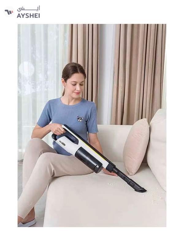 KARCHER VC 4S Cordless Handheld Vacuum Cleaner 18 W 11982910 White/Black/Yellow