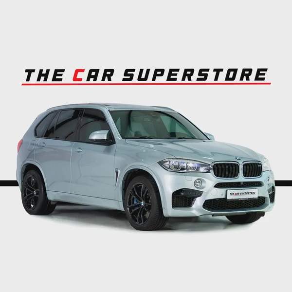 BMW X5 M V8-GCC-BMW Full Service History-Silverstone Metallic Paint-High Gloss black Rims