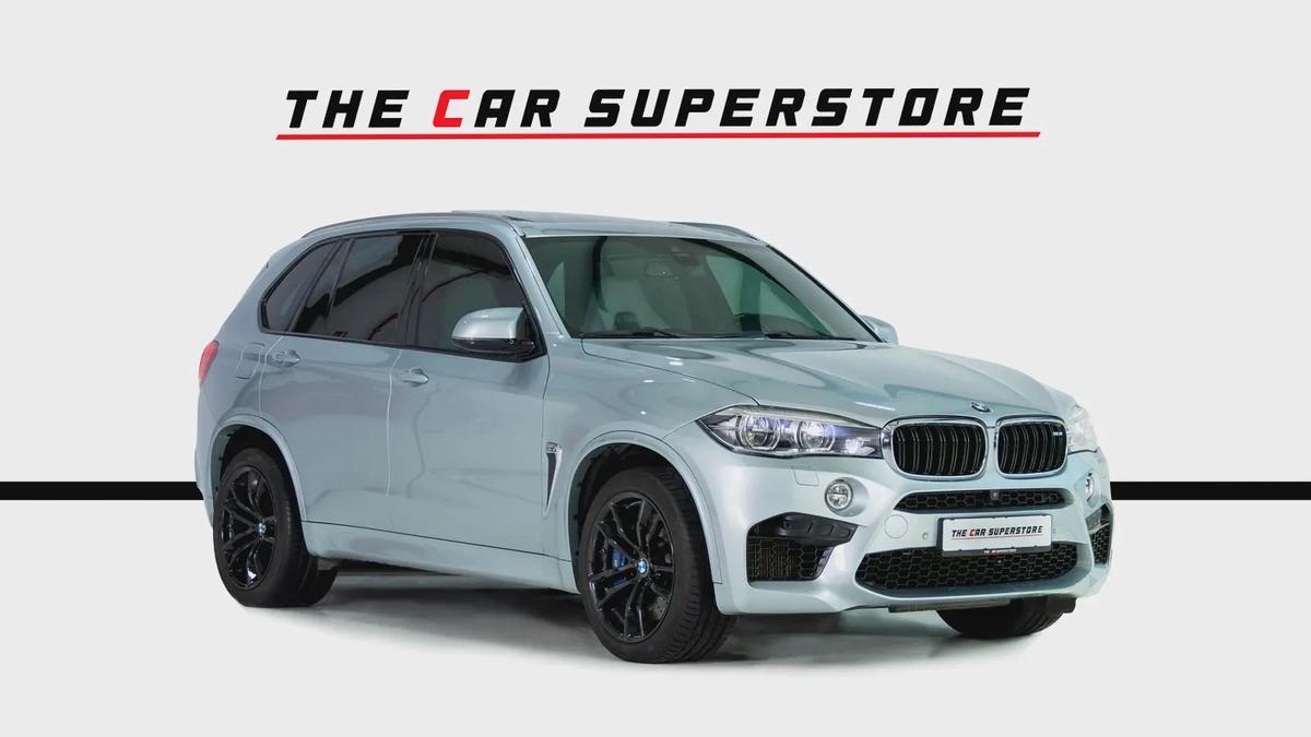 BMW X5 M V8-GCC-BMW Full Service History-Silverstone Metallic Paint-High Gloss black Rims-1-1