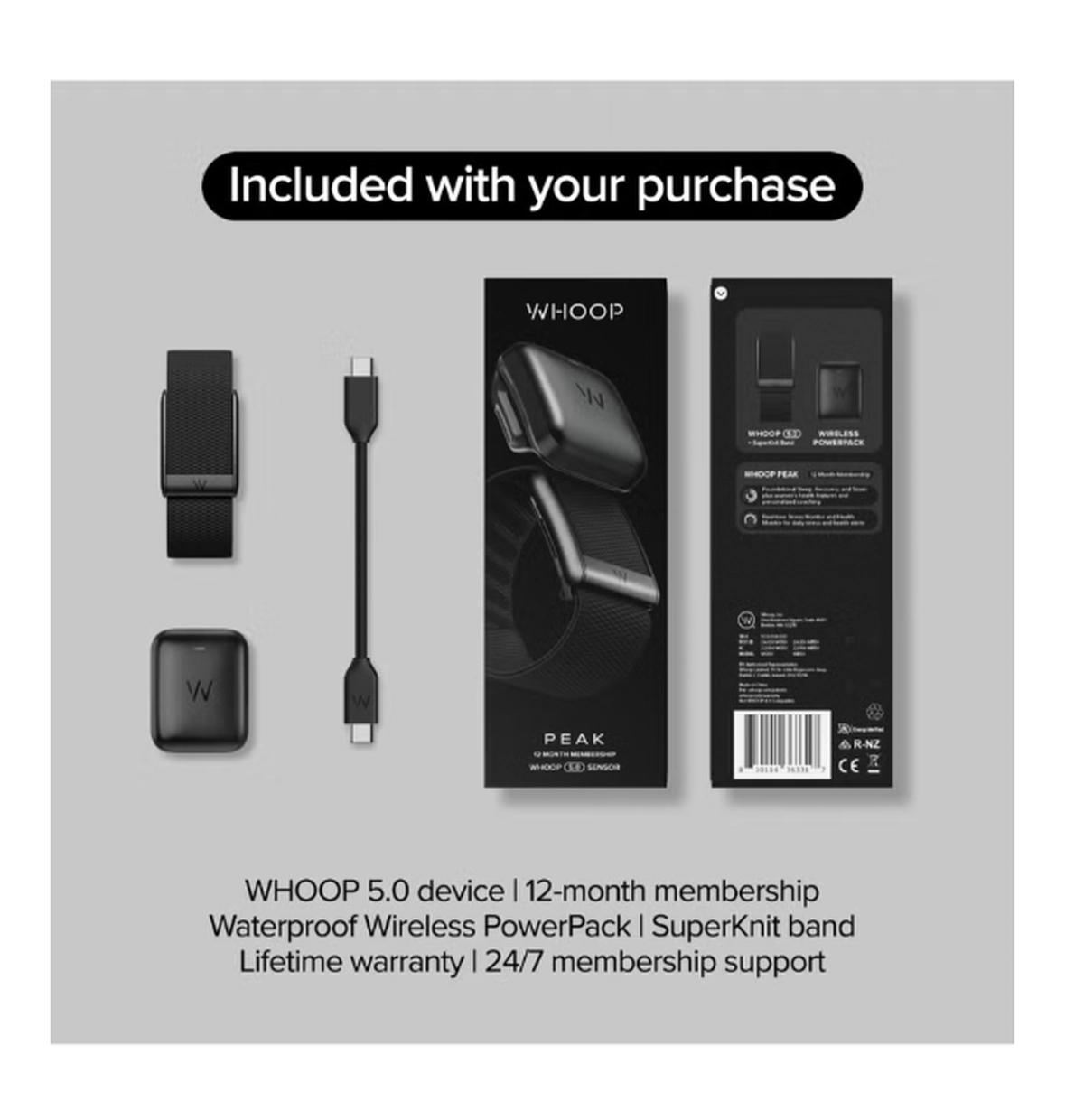 WHOOP Peak – 12-Month Membership – 5.0 Health and Fitness-3-3