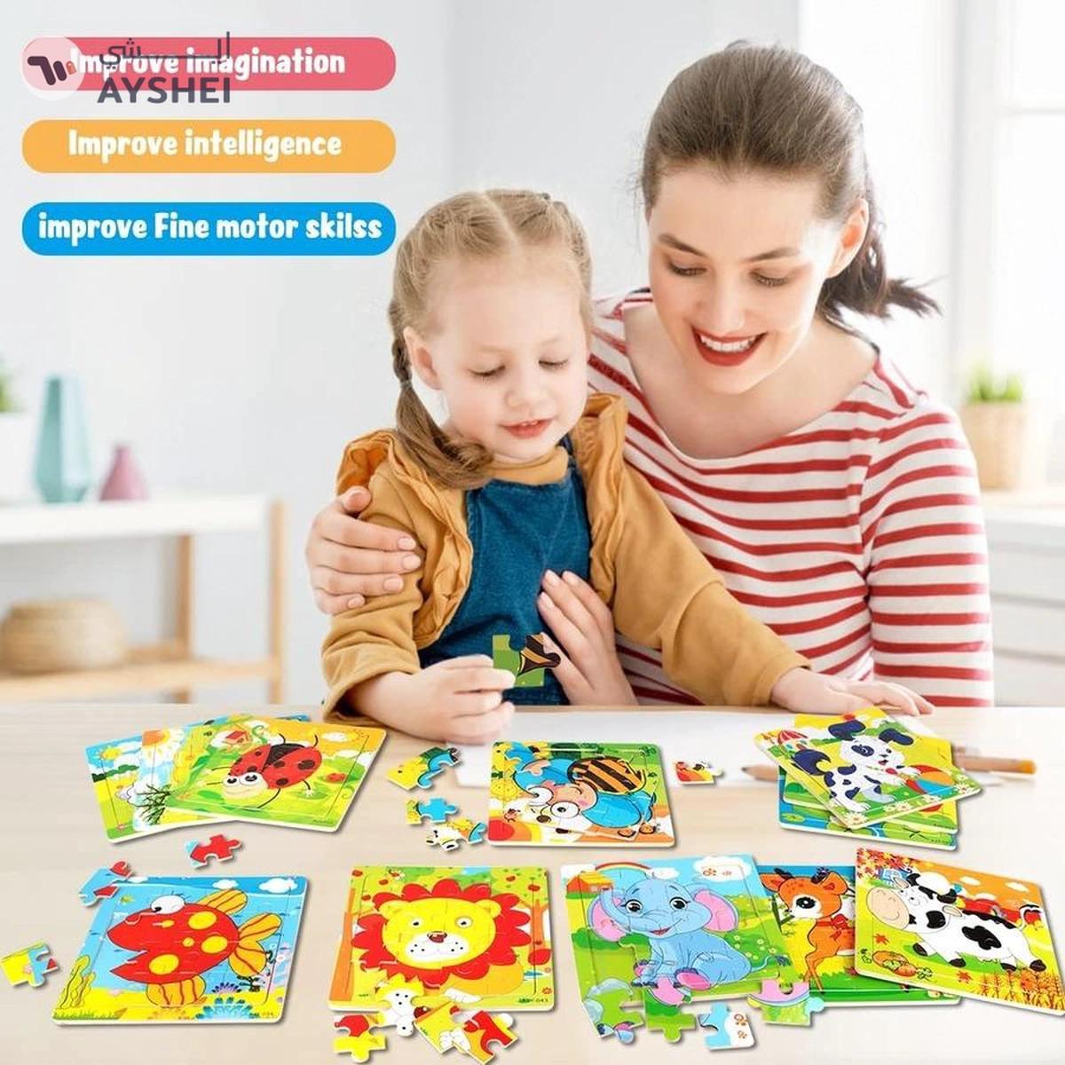 Smart LOOK AND FIND THE DIFFERENCES Jigsaw Puzzle Educational Toys - for Girls, Boys Toddlers and Kids-5-5