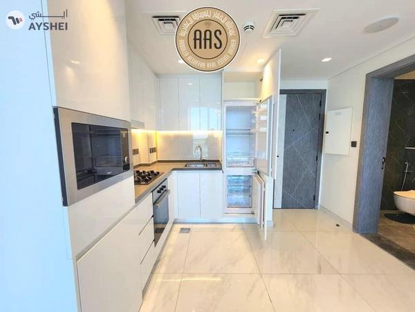 Brand new 1bhk with kitchen appliances/rent75k/amazing interior/arjan dubai