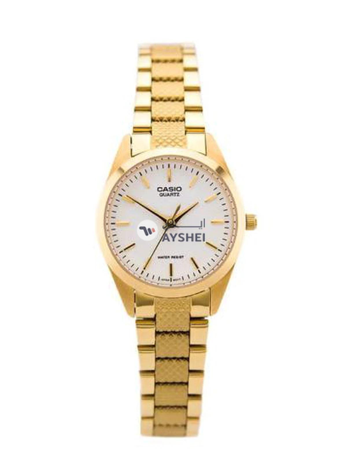 CASIO Women's Water Resistant Stainless Steel Analog Watch LTP-1274G-7ADF - 26 mm - Gold-0-portrait