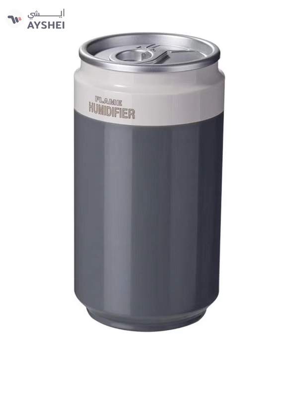 Yuwell Flame Humidifier Diffuser Mini Air Freshener Humidifier 260ML For Home Office And Car Grey/White