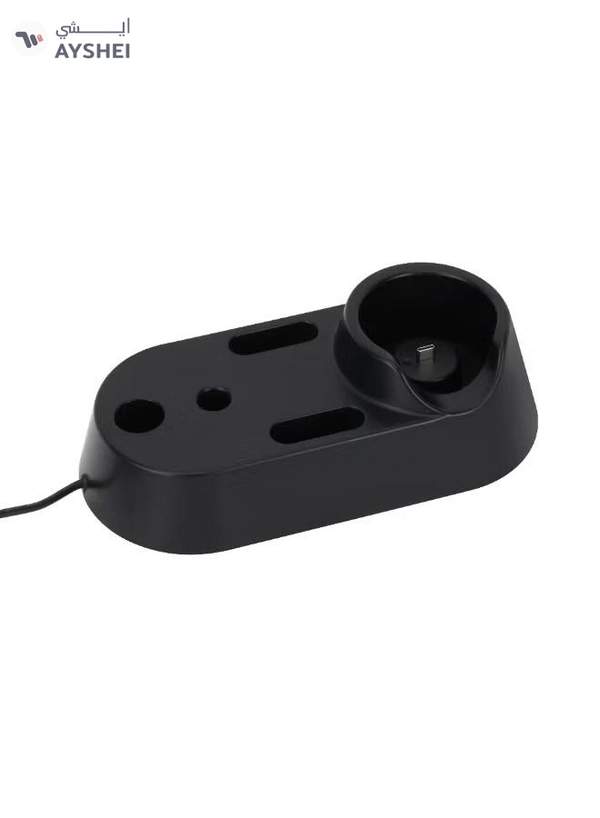 GEEPAS Handheld Car Vacuum Cleaner with HEPA Filter | 4 Versatile Modes Includes Long and Short Nozzles, Swimming Ring Nozzle, Suction Adapter, Charging Base, Combined Flat Brush and Extended Hose| Perfect for Cars, Furniture, Office Desks, Small Corners | 2 Years Warranty GVC19061UK Black
