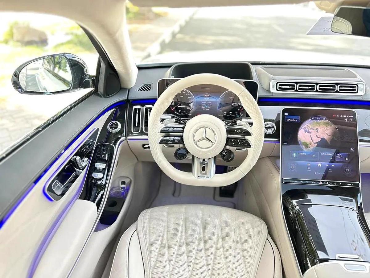 BENZ S63 AMG | E PERPORMANCE | V8 | 2025 | BEIGE INTRIOER | 3108Km | BRAND NEW | FRESH JAPAN IMPORT-11-11