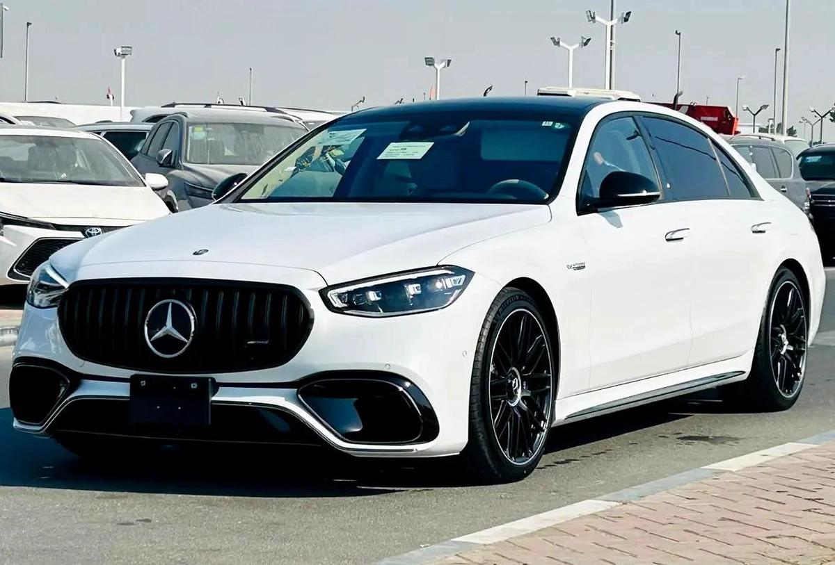 BENZ S63 AMG | E PERPORMANCE | V8 | 2025 | BEIGE INTRIOER | 3108Km | BRAND NEW | FRESH JAPAN IMPORT-0-0