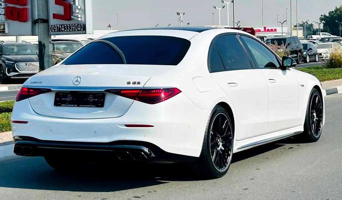 BENZ S63 AMG | E PERPORMANCE | V8 | 2025 | BEIGE INTRIOER | 3108Km | BRAND NEW | FRESH JAPAN IMPORT-5-5