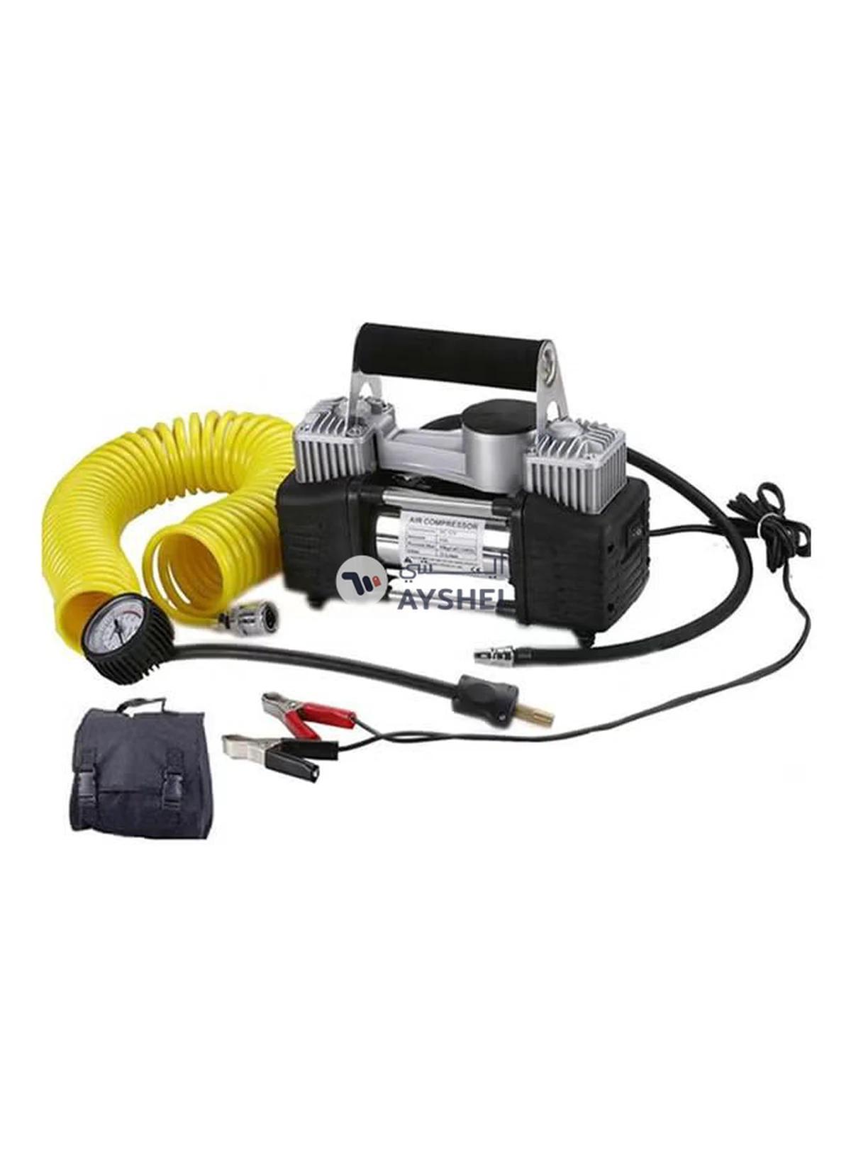 Generic 12V Portable Car Air Compressor 2 Cylinder FY-014-0-portrait