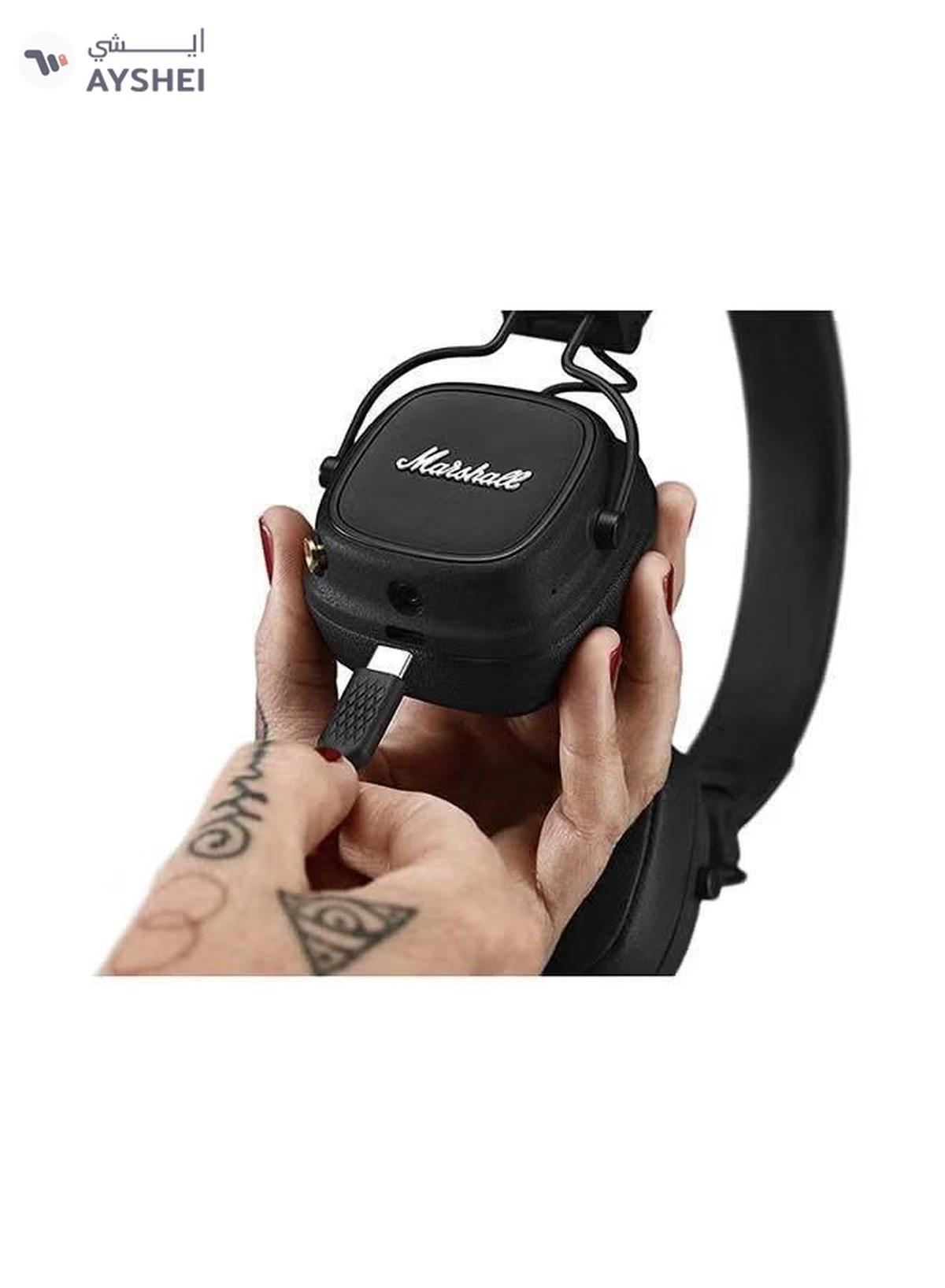 Marshall Major IV Foldable Bluetooth Wired/Wireless Headphone-1-1