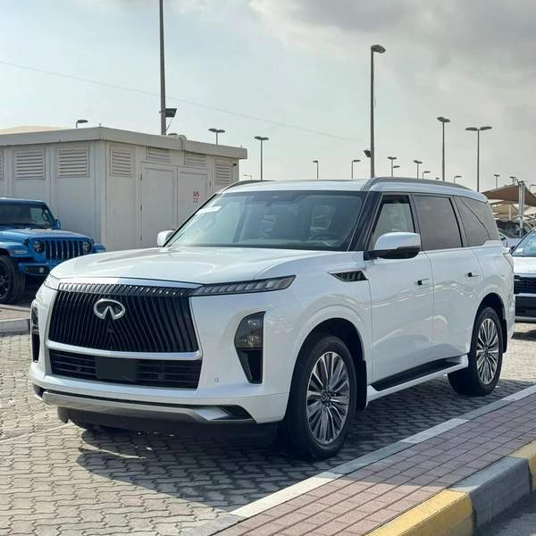INFINITI QX80 LUXE 2025 | WHITE