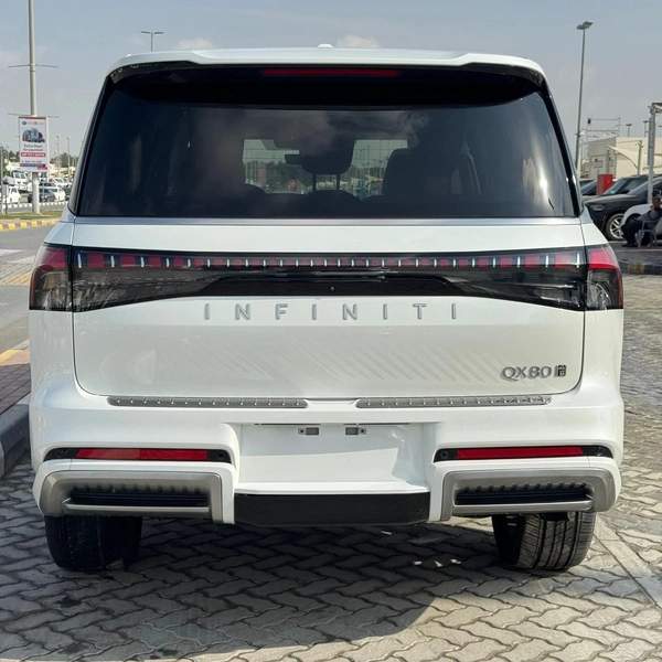 INFINITI QX80 LUXE 2025 | WHITE
