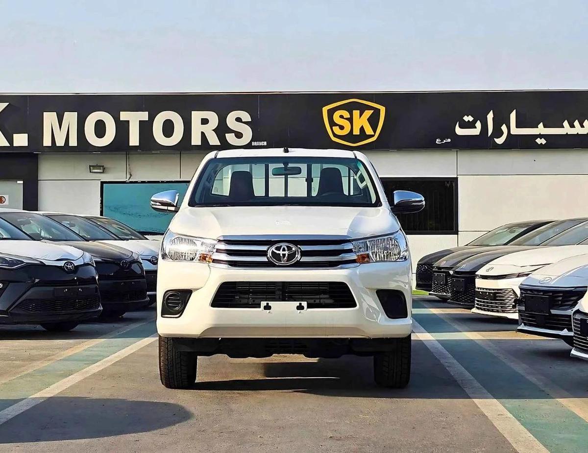 Toyota Hilux SINGLE CABIN BASIC / 5 + 2 HOOKS LONG BODY / 2.4L DIESEL M/T / PWR WINDOWS-0-0