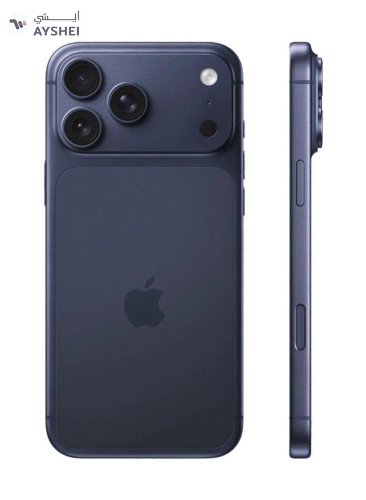 Apple iPhone 17 Pro Max 256 GB Deep Blue 5G (eSim only) With FaceTime - International Version-0-portrait