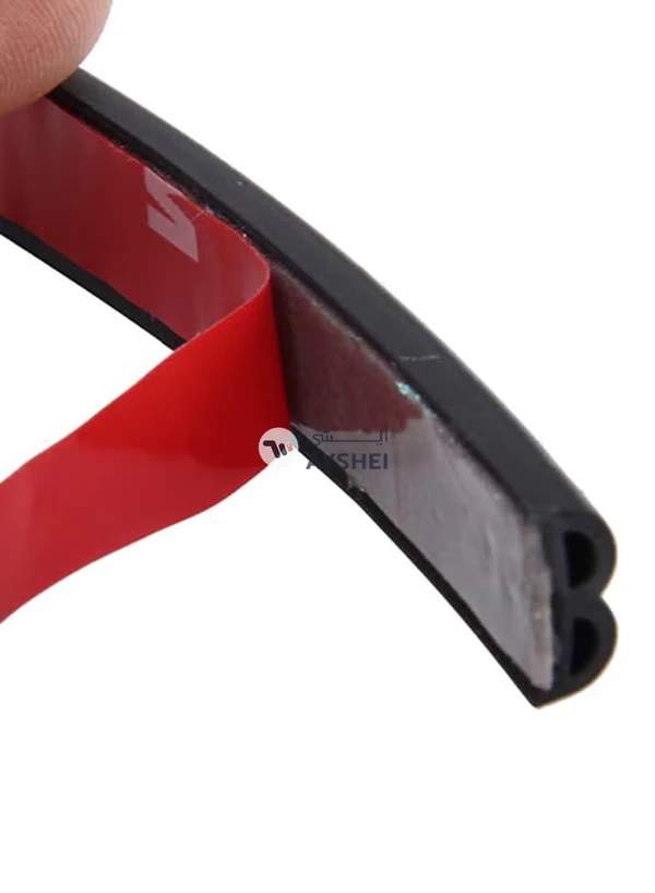 Generic 4M B Shape Car Decorative Strip Rubber Chrome Decoration Strip Door Seal