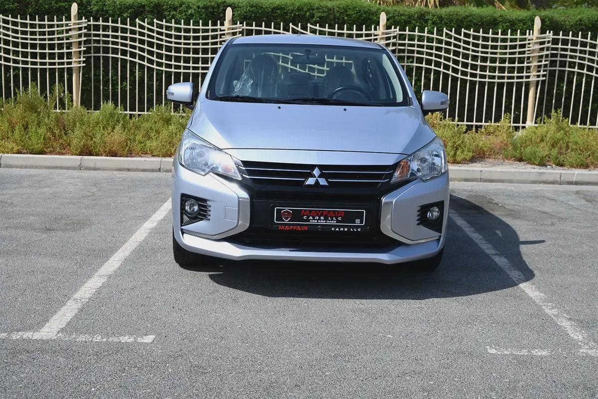 0% DP - ORIGINAL PAINT - MITSUBISHI ATTRAGE 2022 - LOW MILEAGE - GCC-1-1