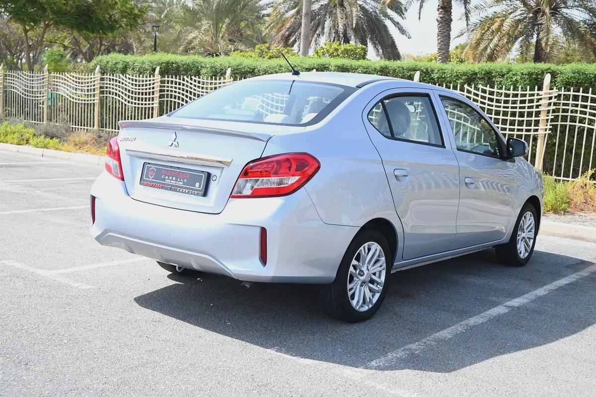 0% DP - ORIGINAL PAINT - MITSUBISHI ATTRAGE 2022 - LOW MILEAGE - GCC-7-7