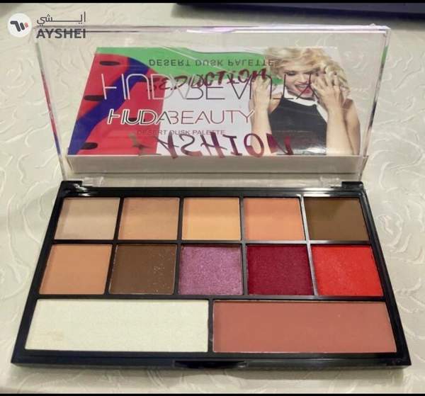HUDA BEAUTY SEDUCTION DESERT DUSK PALETTE EYE SHADOW, 12 SHADES