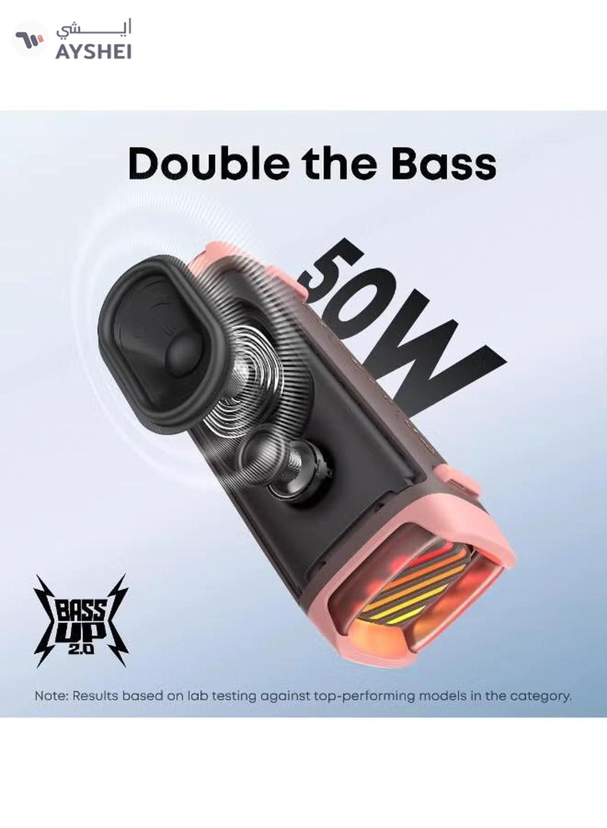 Soundcore Ultra Deep Bass Sound Waterproof Rugged Outdoor Portable Wireless Speaker-1-portrait