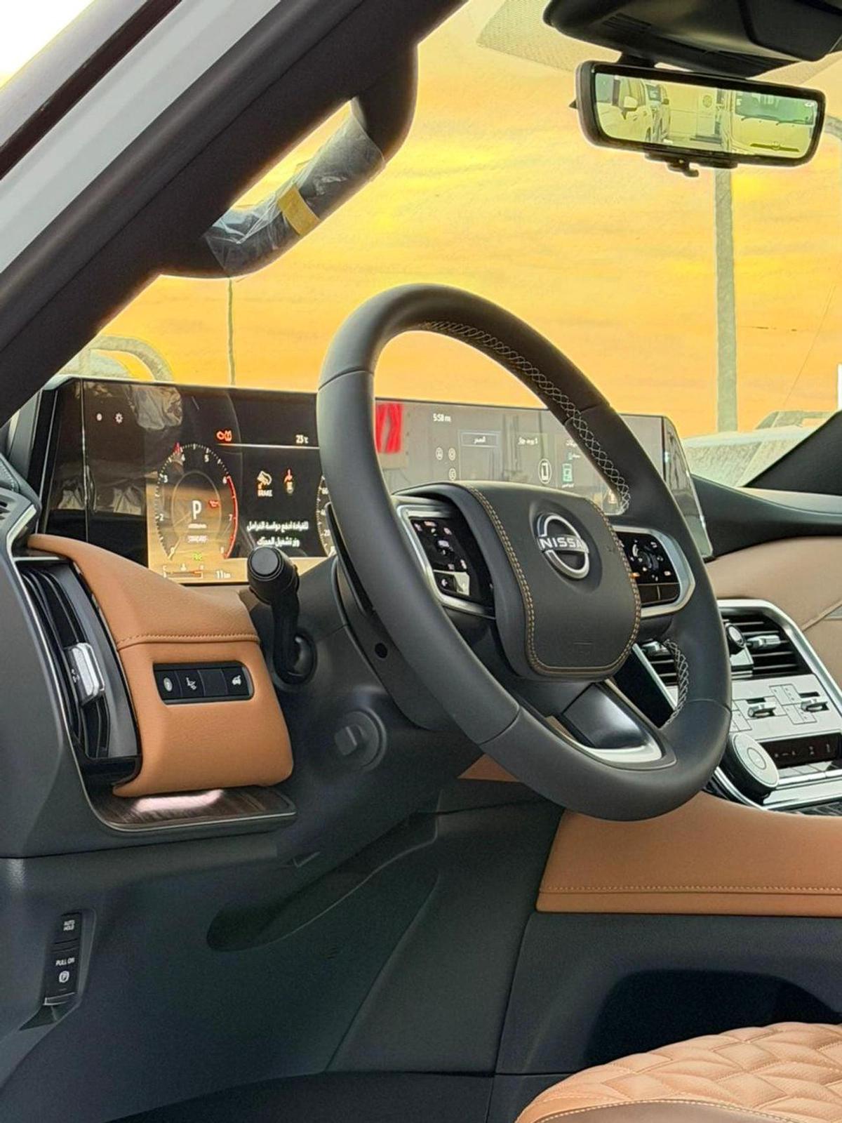 Nissan Patrol PATROL PLATNUM LE FULL OPTION TWIN TURBO ROOF BLACK 2026-10-10
