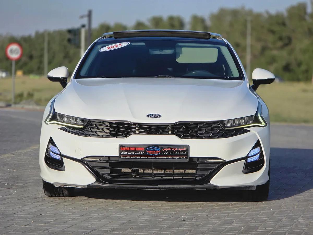 GCC Specs 2021 Kia K5 GT-Line - Excellent Condition-0-0