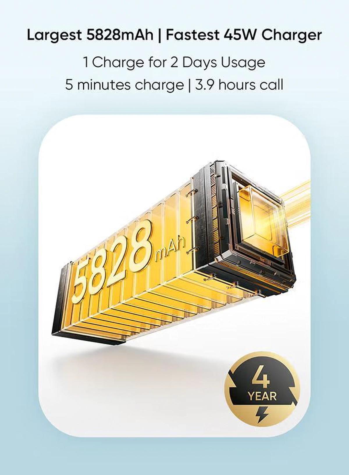 realme C75 5G Dual SIM 8GB RAM 256GB Storm Black - International Version-2-2