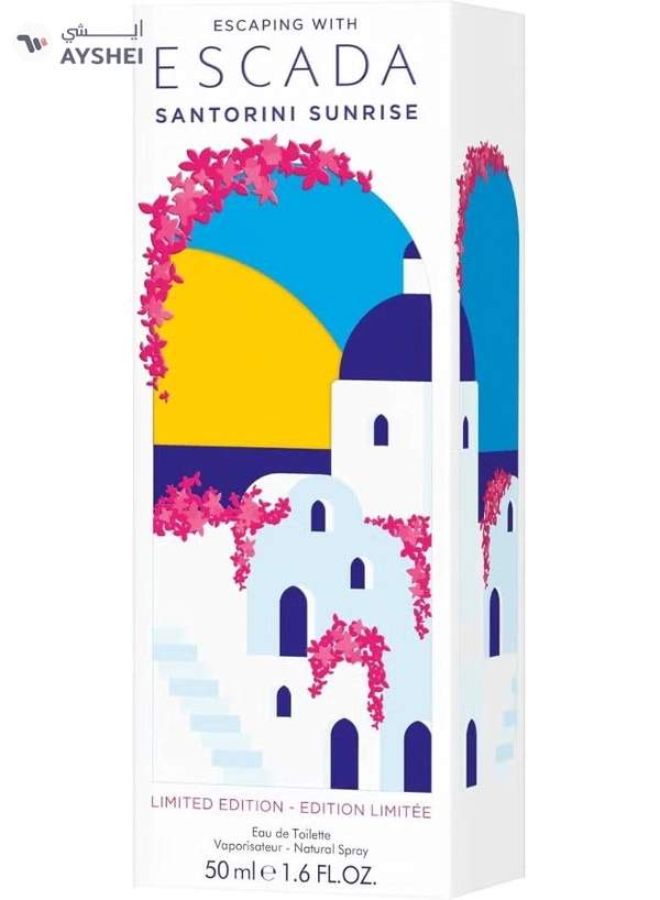 ESCADA Santorini Sunrise Limited Edition Eau De Toilette For Women 50Ml