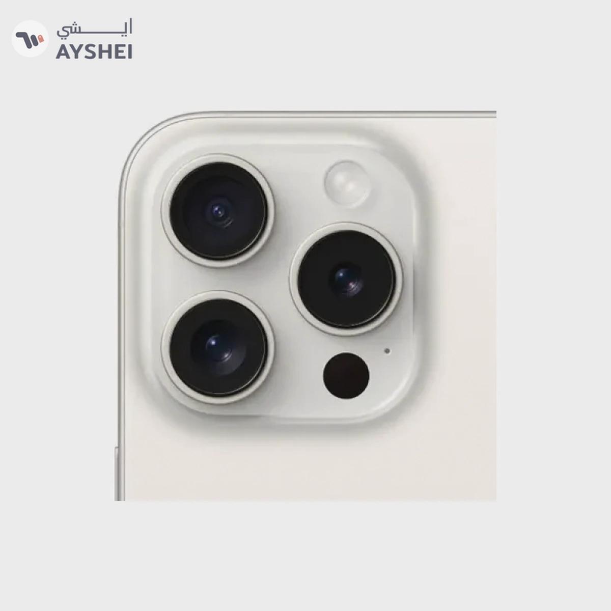 Excellent Renewed Apple iPhone 15 Pro Max 256 GB White Titenium 12 Months Warranty-3-3