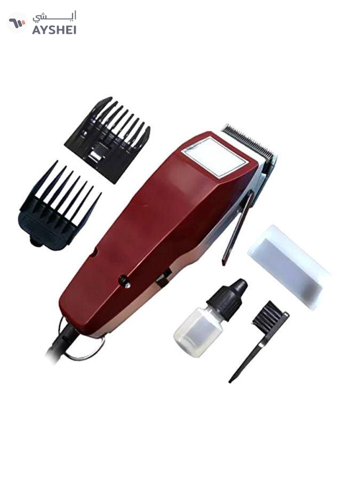 MOSER Classic Professional Hair Clipper Red/Black/Clear-0-portrait