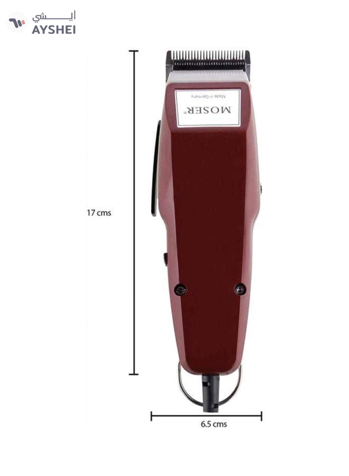 MOSER Classic Professional Hair Clipper Red/Black/Clear-0-portrait