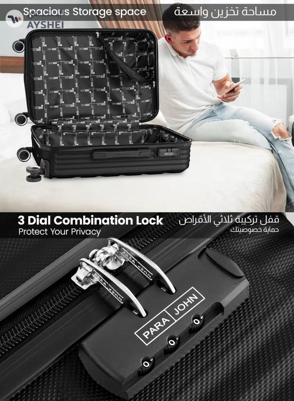 PARAJOHN Prisma Series Set of 3 Luggage-2-2