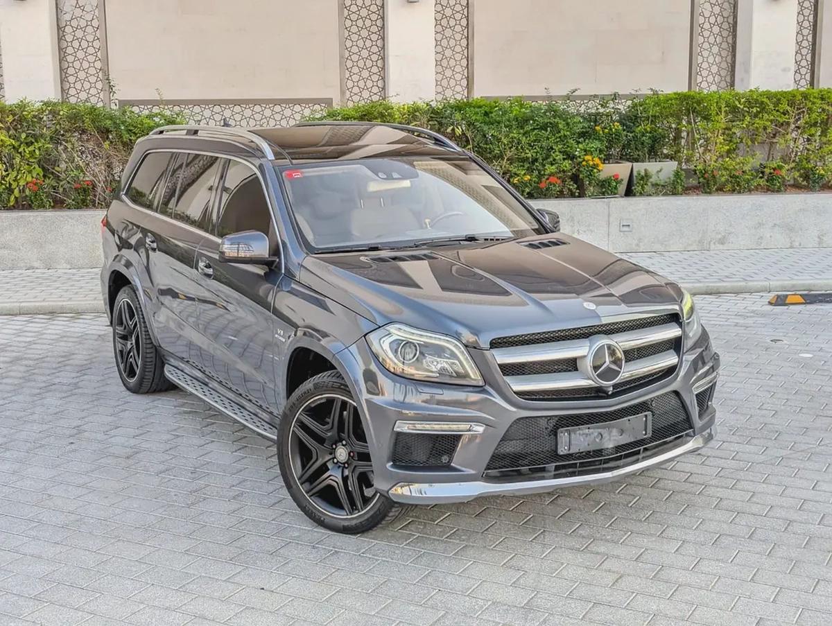 MERCEDES-BENZ GL500 2015 GCC FULL OPTION IN EXCELLENT CONDITION-0-0