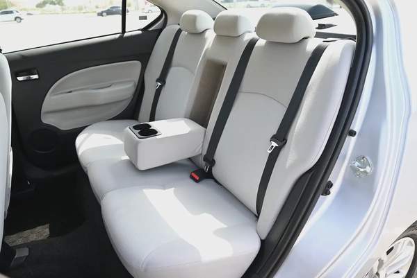 0% DP - ORIGINAL PAINT - MITSUBISHI ATTRAGE 2022 - LOW MILEAGE - GCC