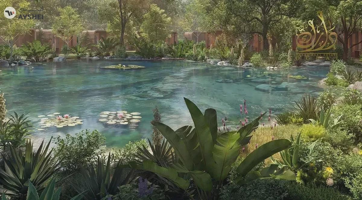 DAMAC'S RIVERSIDE-LIVING LAGOON-VIEW HIGH-FLOOR-2-2